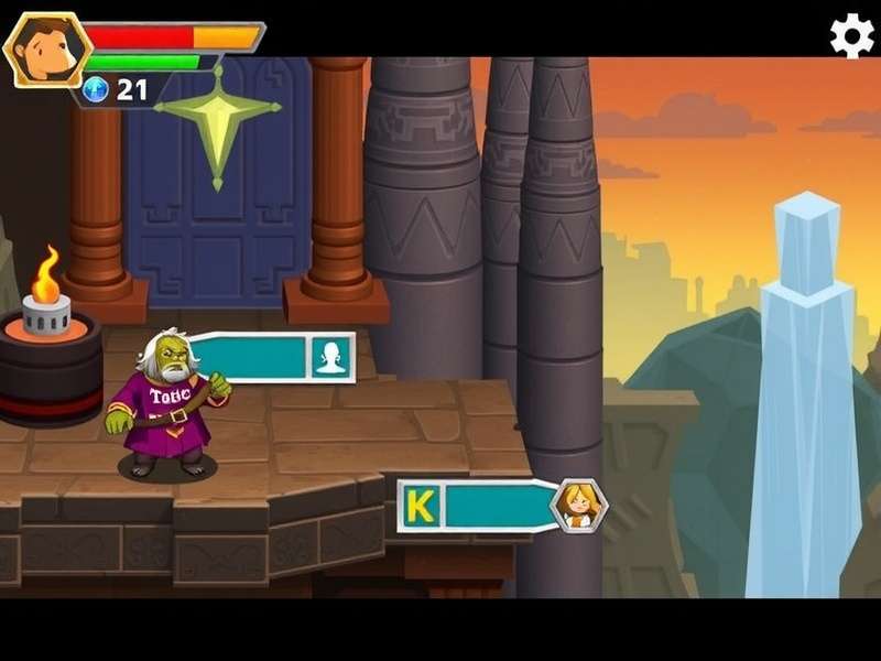 Temple Guardian Hero gameplay screenshot